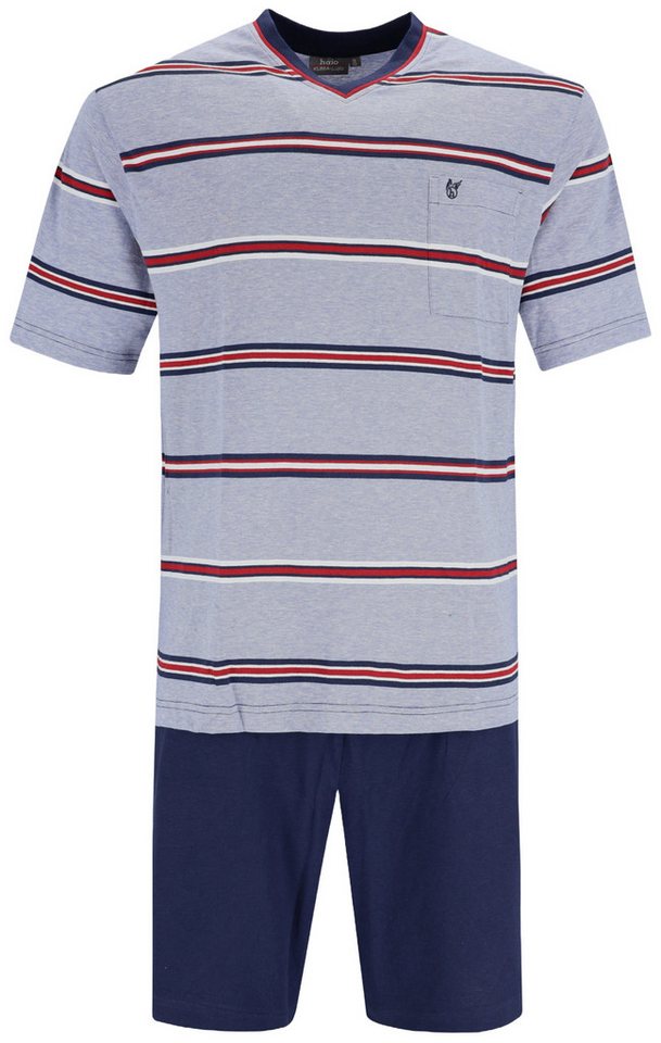 Hajo Schlafanzug Herren Schlafanzug Shorty (2 tlg) Klima Light von Hajo
