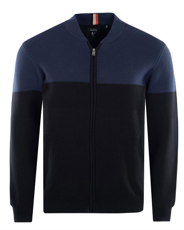 Hajo Strickjacke Strukturierte Strickjacke in Flächenteileroptik von Hajo