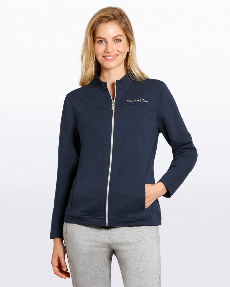Hajo Sweatjacke Damen Freizeitjacke Premium Komfort von Hajo