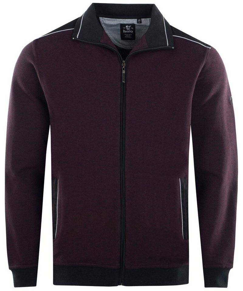 Hajo Sweatjacke Herren Sweatjacke (1-tlg) Modisches Design von Hajo