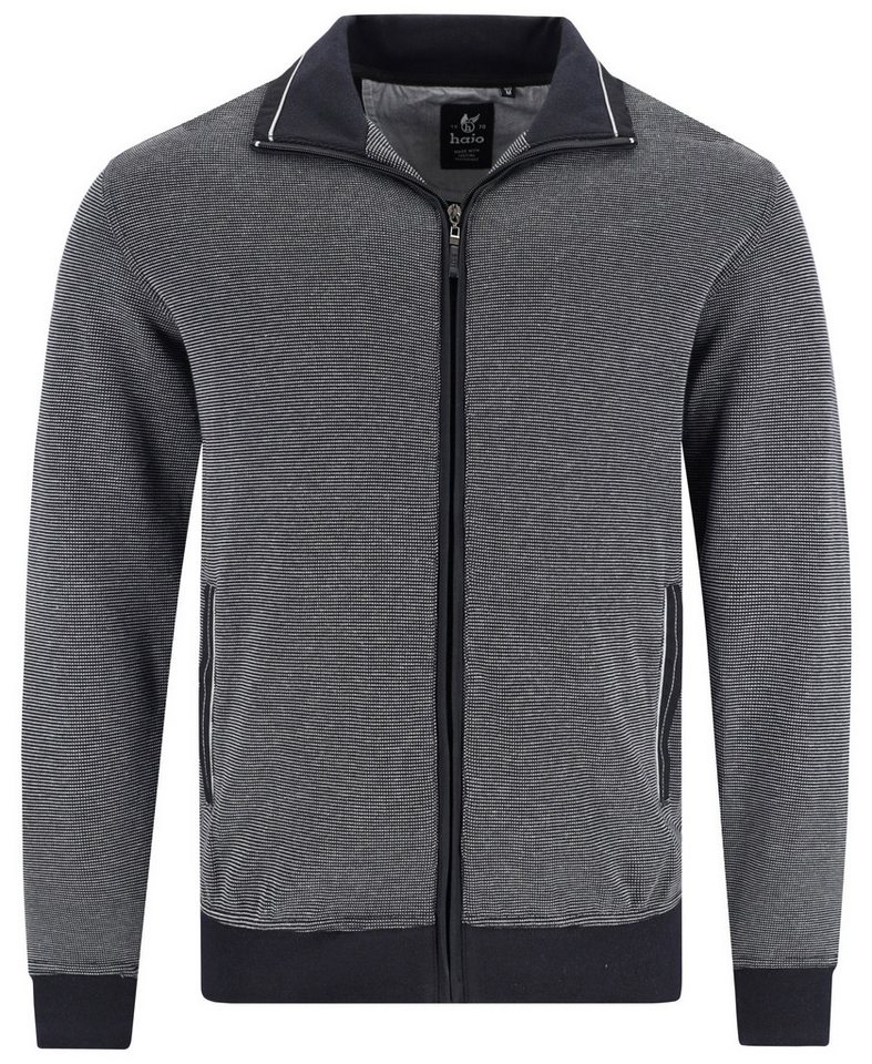 Hajo Sweatjacke Herren Sweatjacke (1-tlg) Modisches Design von Hajo
