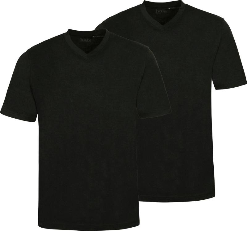 Hajo Sweatshirt Herren-T-Shirt 2er-Pack Uni von Hajo