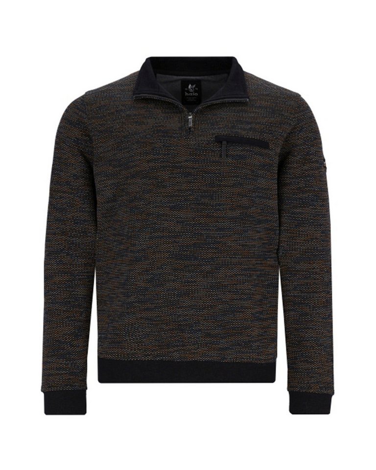 Hajo Sweatshirt Stehkragen-Sweatshirt mit "Spots" allover von Hajo