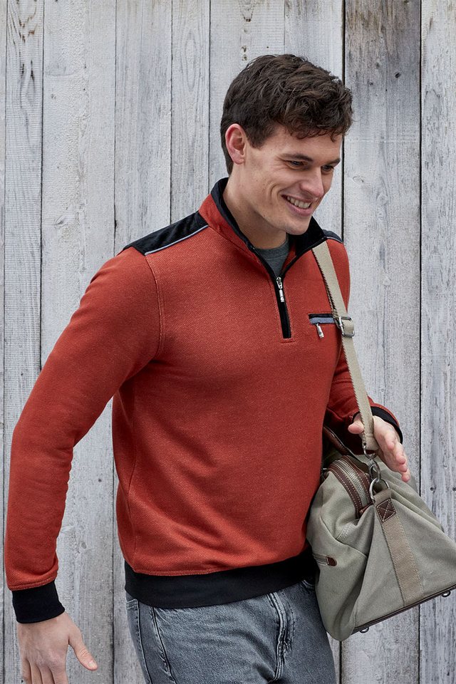 Hajo Sweatshirt Sweatshirt in Doubleface von Hajo