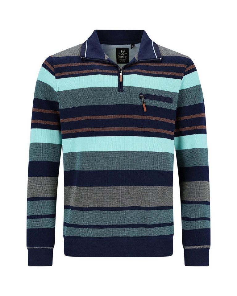 Hajo Sweatshirt Zweiton-Sweatshirt in stay fresh-Qualität von Hajo
