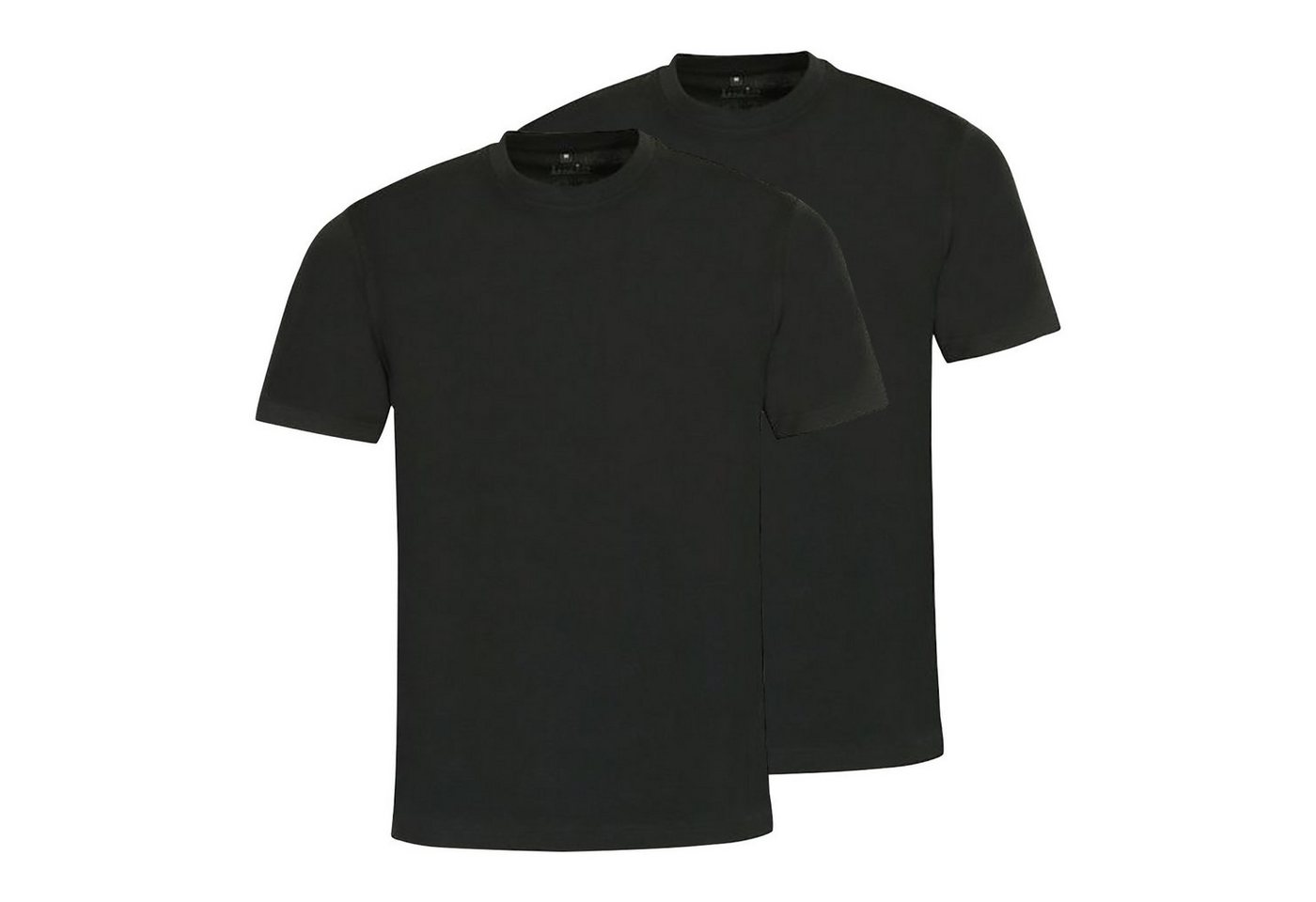 Hajo T-Shirt Herren T-Shirt, 2er Pack - Basic, Kurzarm von Hajo