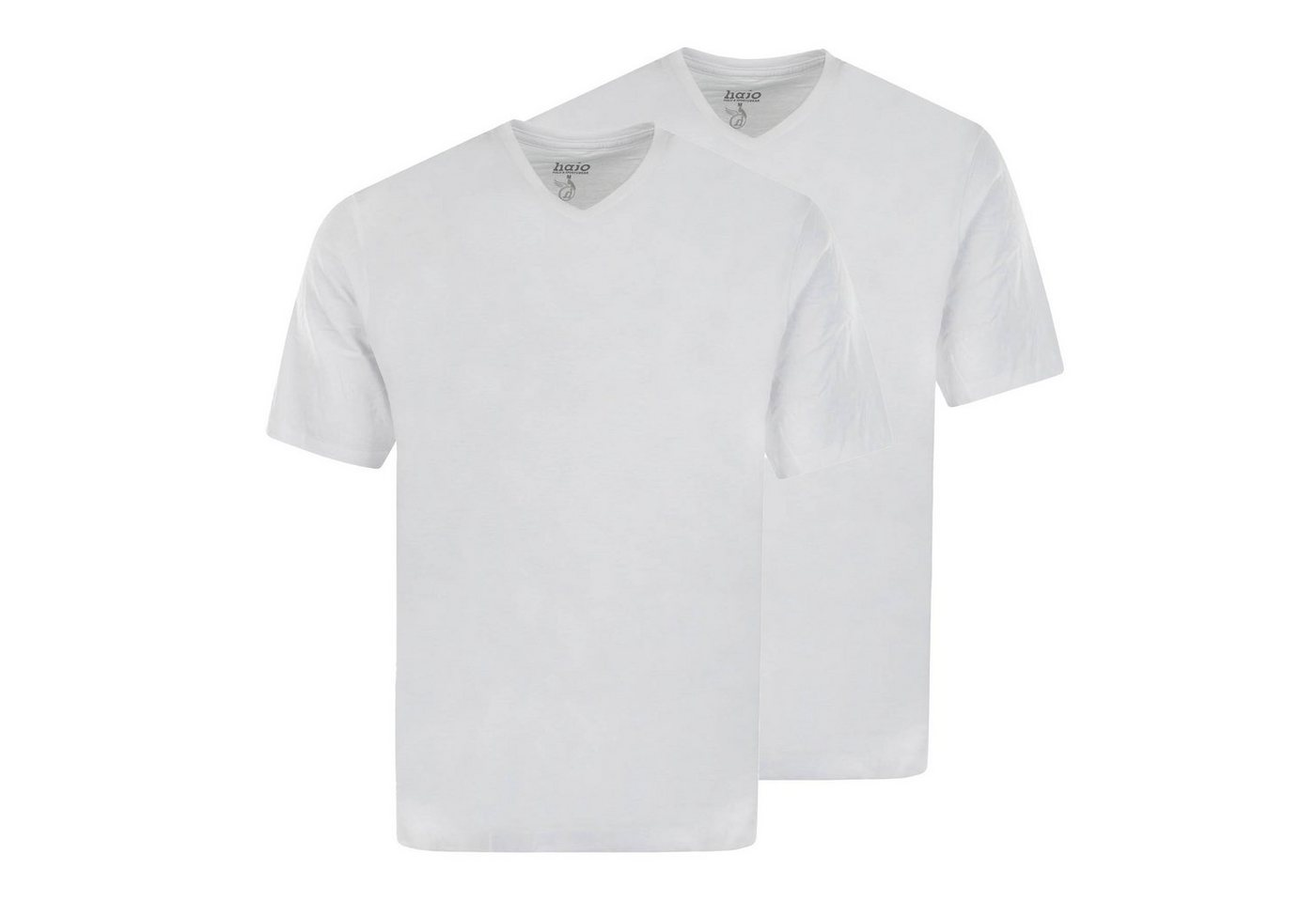 Hajo T-Shirt Herren T-Shirt, 2er Pack - Basic, Kurzarm von Hajo