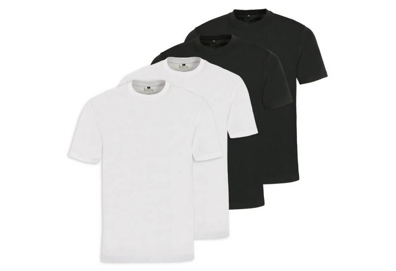 Hajo T-Shirt Herren T-Shirt 4er Pack Baumwolle (Packung, 4er Pack) Hajo T-Shirt Herren T-Shirt 4er Pack Baumwolle (Packung, 4er Pack) von Hajo