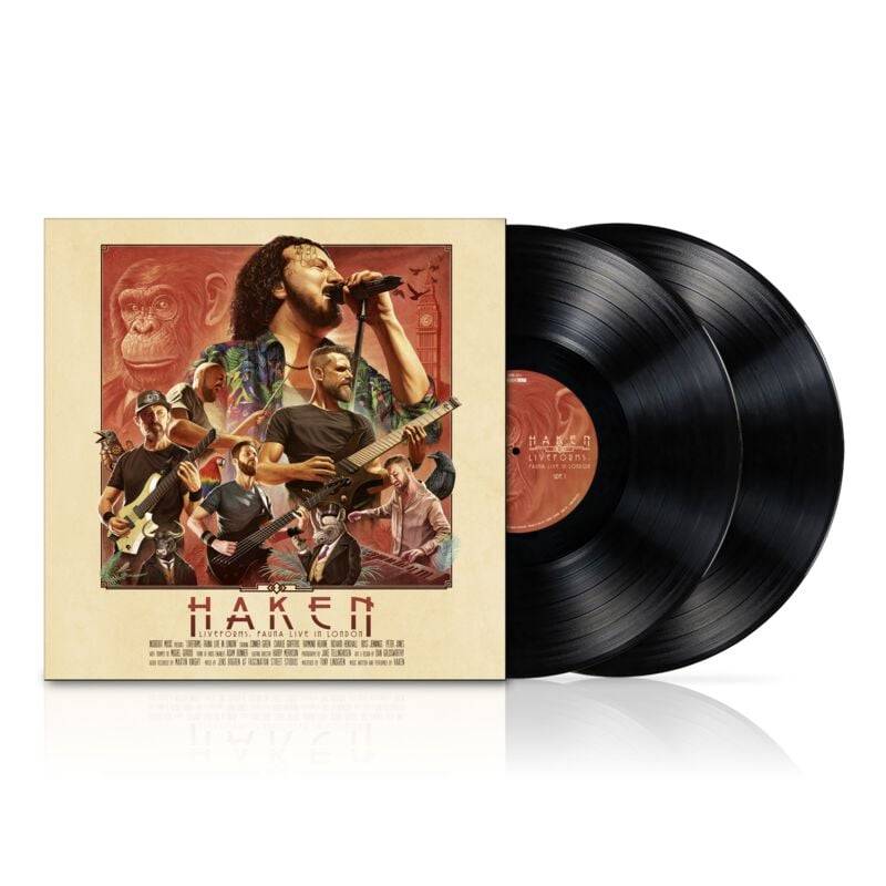 Haken Liveforms: Fauna Live in London LP multicolor von Haken