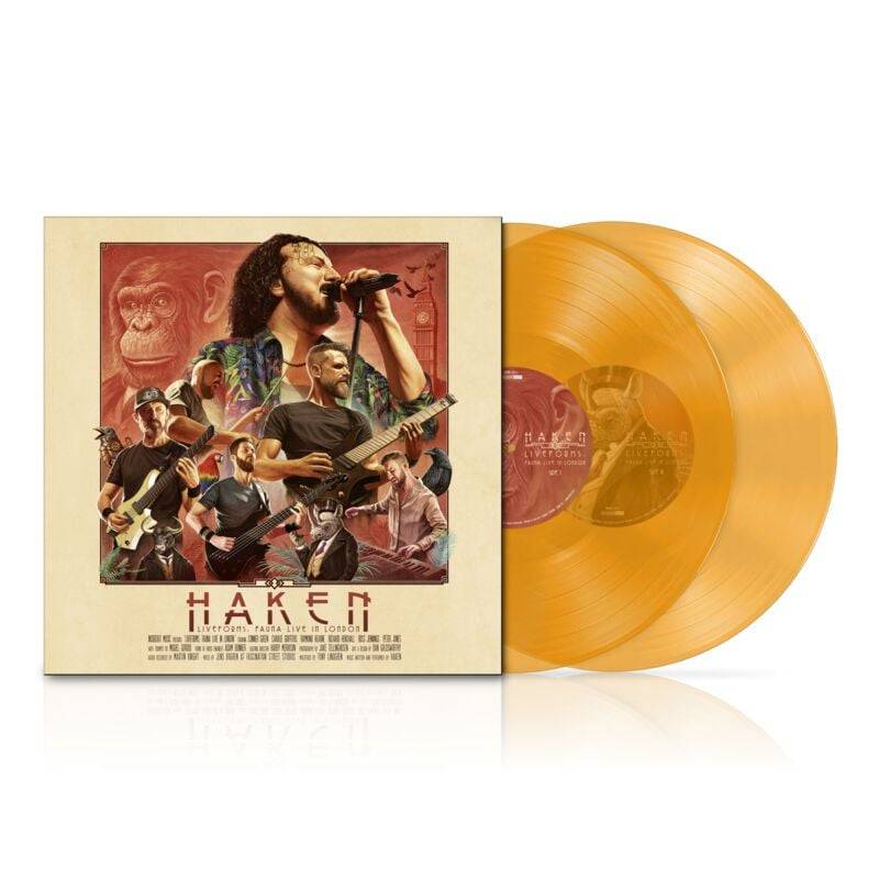 Haken Liveforms: Fauna Live in London LP multicolor von Haken