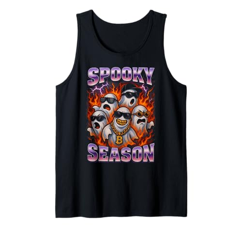 Spooky Season Y2K Bootleg Ghosts Herren Damen Mädchen Halloween Tank Top Spooky Season Y2K Bootleg Ghosts Herren Damen Mädchen Halloween Tank Top von Hakinama POD