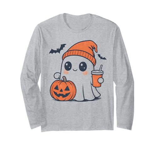 Süßer Geist Kürbis Gewürz Herbst Kaffeeliebhaber Mädchen Damen Langarmshirt Süßer Geist Kürbis Gewürz Herbst Kaffeeliebhaber Mädchen Damen Langarmshirt von Hakinama POD