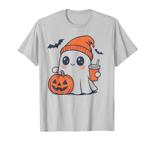 Süßer Geist Kürbis Gewürz Herbst Kaffeeliebhaber Mädchen Damen T-Shirt Süßer Geist Kürbis Gewürz Herbst Kaffeeliebhaber Mädchen Damen T-Shirt von Hakinama POD
