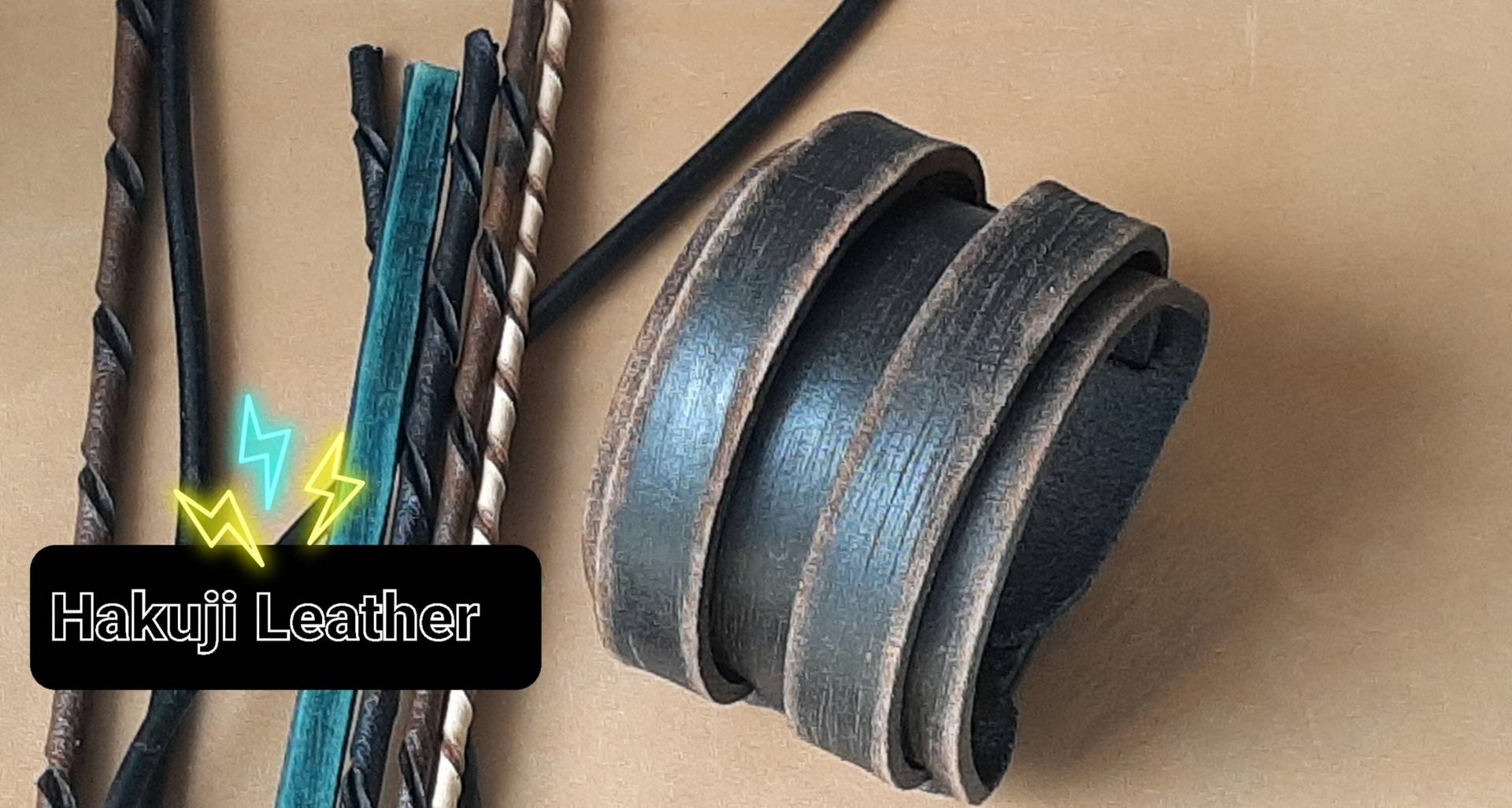 Für Männer Lederarmband, Handgemachtes Herren Braunes Für Männer Lederarmband, Handgemachtes Herren Braunes von HakujiLeather
