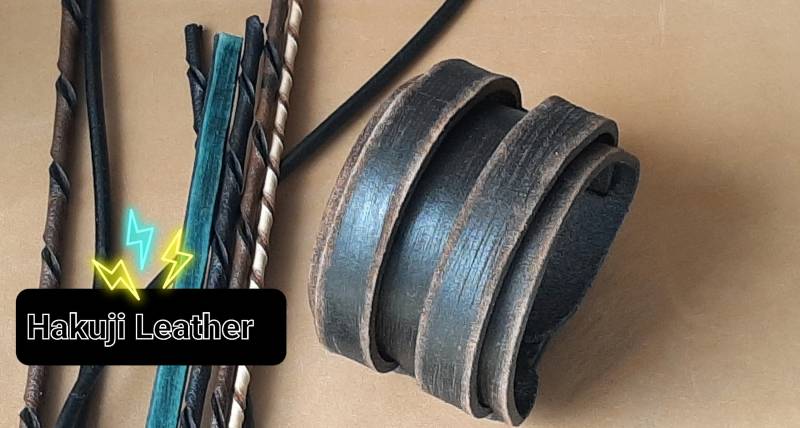 Für Männer Lederarmband, Handgemachtes Herren Braunes Für Männer Lederarmband, Handgemachtes Herren Braunes von HakujiLeather