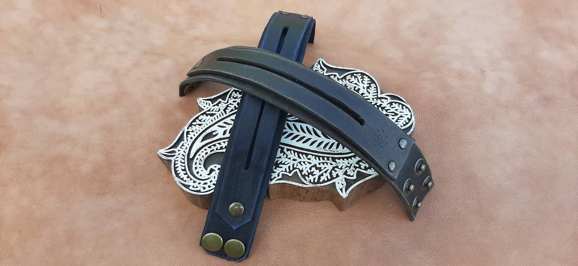 Handgefertigtes Lederarmband, Herren Lederarmband Für Meine Liebe, Männer Handgefertigtes Lederarmband, Herren Lederarmband Für Meine Liebe, Männer von HakujiLeather