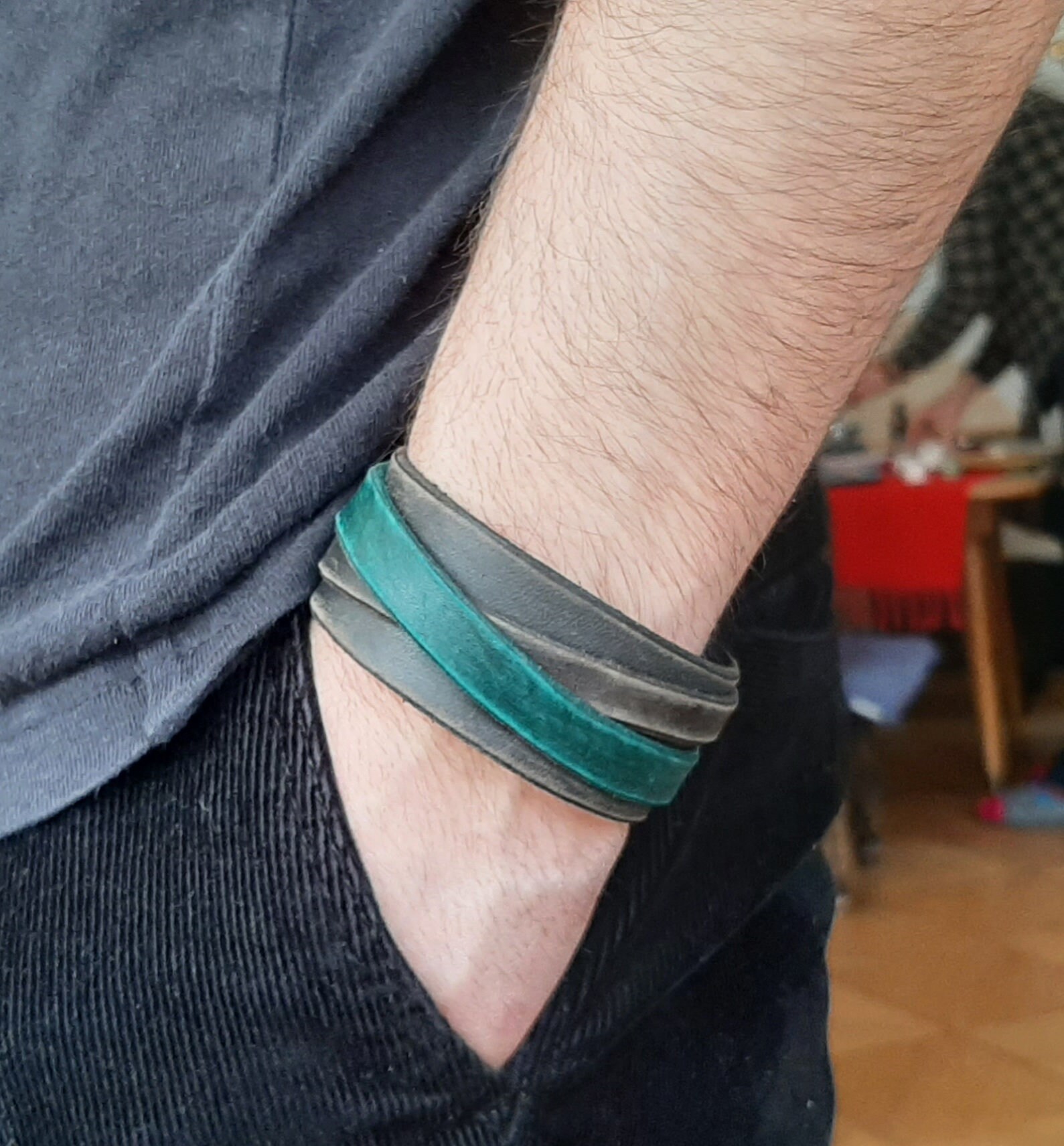 Handgefertigtes Lederarmband, Lederarmband, Unisex Lederarmband, Lederarmband, Lederarmband Für Männer, Lederarmband Frauen Handgefertigtes Lederarmband, Lederarmband, Unisex Lederarmband, Lederarmband, Lederarmband Für Männer, Lederarmband Frauen von HakujiLeather