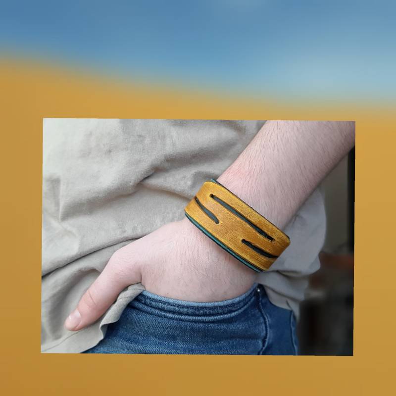 Naturlederarmband, Unisex-Lederarmband, Lederarmband Für Frauen, Meine Liebe, Handgefertigtes Lederarmband Naturlederarmband, Unisex-Lederarmband, Lederarmband Für Frauen, Meine Liebe, Handgefertigtes Lederarmband von HakujiLeather