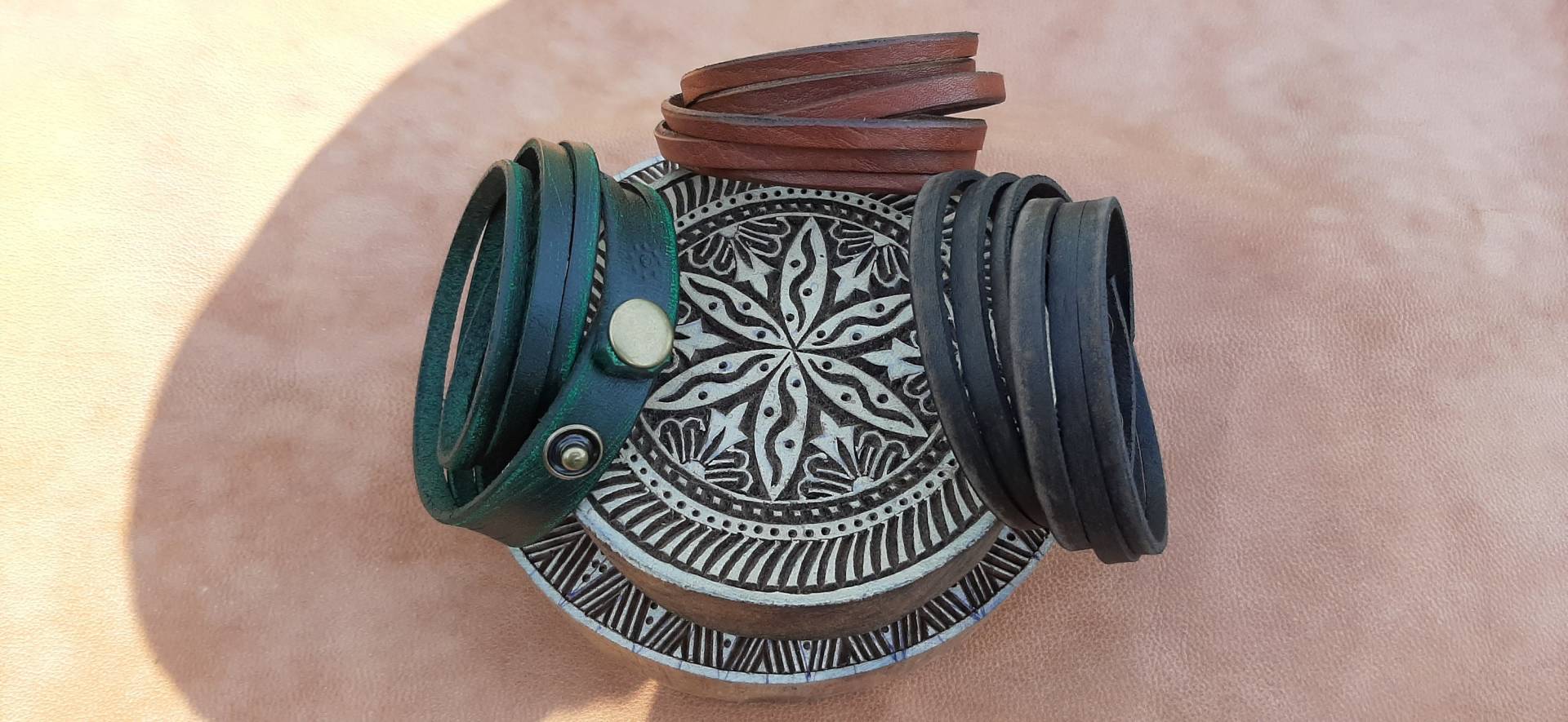 Unisex-Lederarmband, Handgefertigtes Lederarmband, Lederarmband Für Frauen, Meine Liebe Unisex-Lederarmband, Handgefertigtes Lederarmband, Lederarmband Für Frauen, Meine Liebe von HakujiLeather