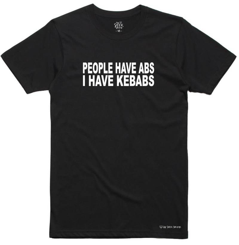 Leute Haben Bauch, Ich Habe Kebabs T-Shirt Lustiges Unisex T-Shirt von HalaPrints
