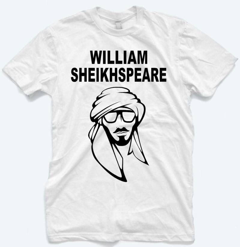 William Sheikhspeare T-Shirt Lustiger Slogan Unisex Shirt von HalaPrints