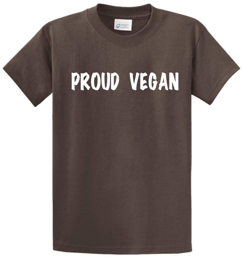 stolz Auf Das Vegan Shirt Unisex Baumwoll T-Shirt, Geschenk von HalaPrints