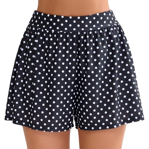 Halcurt Badeshorts Damen Badehose Schnell Trocknende Boardshorts Locker Schwimmshorts Surf Strand Schwimmhose S von Halcurt