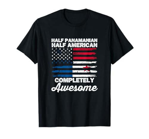 Halb Amerikanische und Panamaische Panama USA Vintage Flagge Herren T-Shirt Halb Amerikanische und Panamaische Panama USA Vintage Flagge Herren T-Shirt von Half American And Panamanian Designs Co.