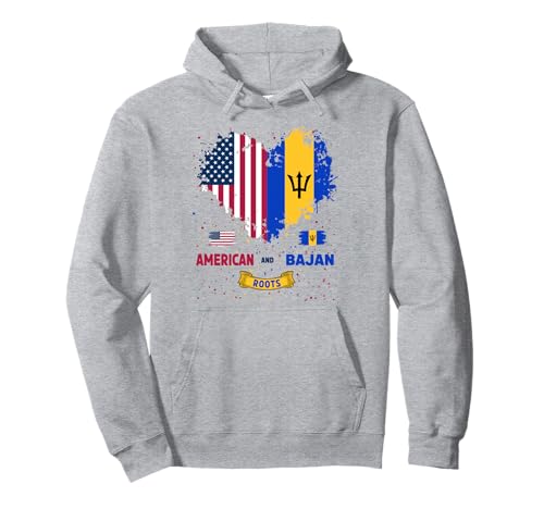 Bajan American Themed Outfit Ideen für Kinder Bajan Roots Pullover Hoodie Bajan American Themed Outfit Ideen für Kinder Bajan Roots Pullover Hoodie von Half Bajan Half American Outfit Idea For Women
