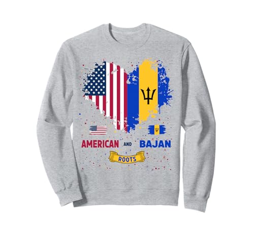 Bajan American Themed Outfit Ideen für Kinder Bajan Roots Sweatshirt Bajan American Themed Outfit Ideen für Kinder Bajan Roots Sweatshirt von Half Bajan Half American Outfit Idea For Women