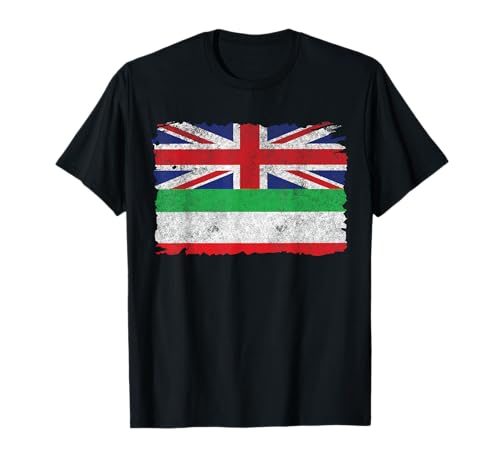 Halb Großbritannien und Ungarische Britische Flagge Ungarn Männer Frauen T-Shirt Halb Großbritannien und Ungarische Britische Flagge Ungarn Männer Frauen T-Shirt von Half British Half Hungarian Designs Co.