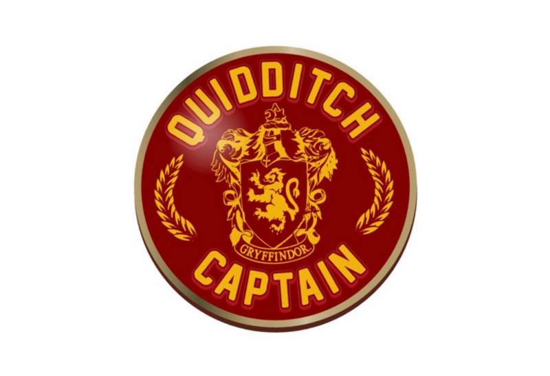 Half Moon Bay Button Harry Potter Quidditch Captain Ansteckbutton von Half Moon Bay