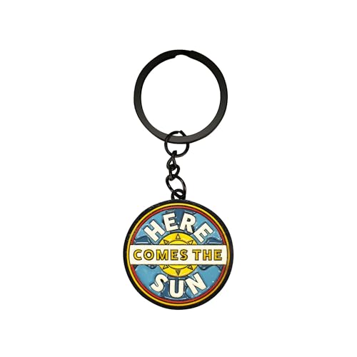 The Beatles Schlüsselring Here Comes The Sun Keychain 4 cm von Half Moon Bay