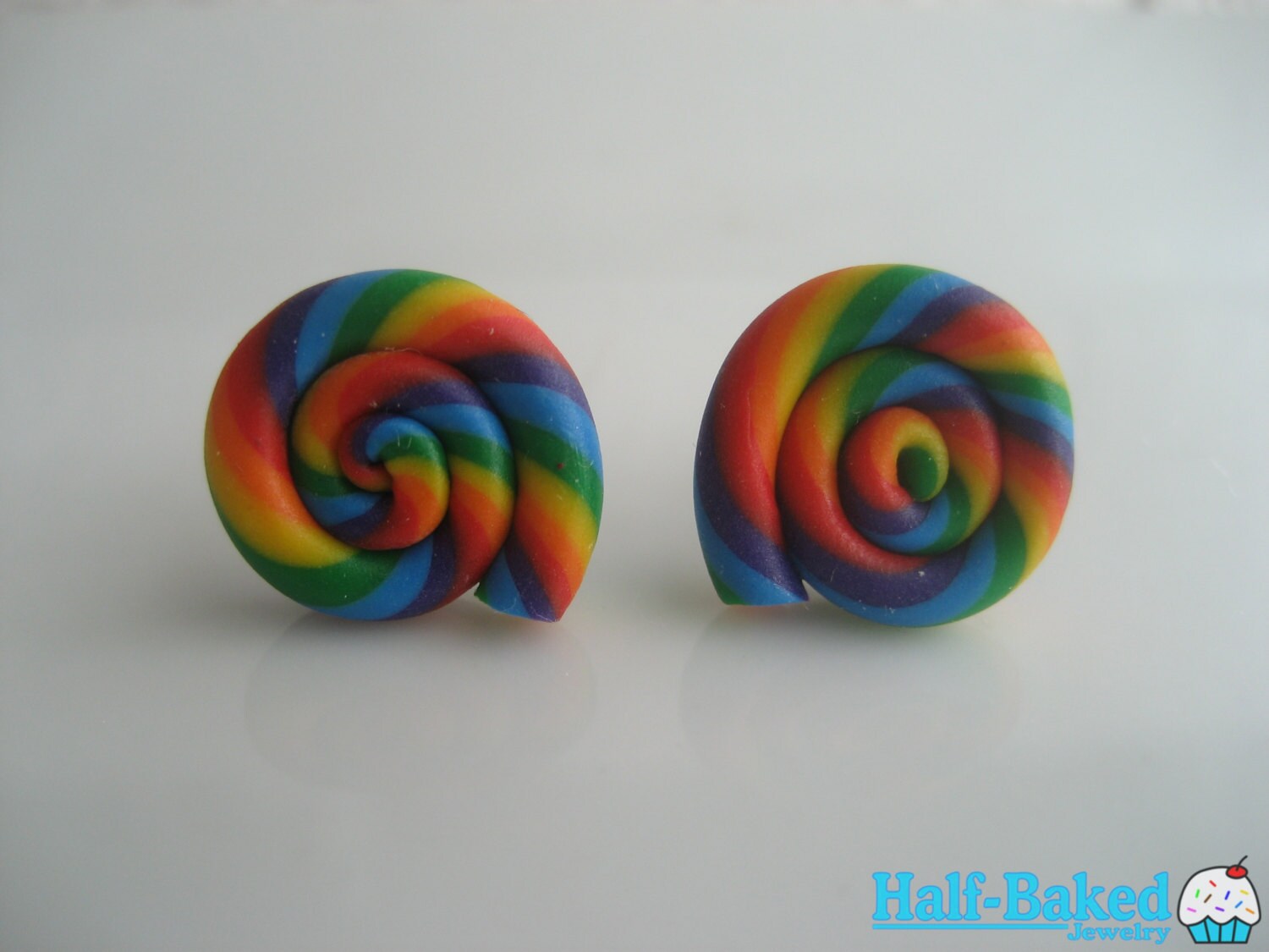 Lollipop/Sucker Post Ohrringe Lollipop/Sucker Post Ohrringe von HalfBakedJewelry