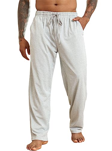 Halfword Jogginghosen Herren Trainingshose Lang Sweathose Atmungsaktiv Sporthose Yoga Grau L von Halfword