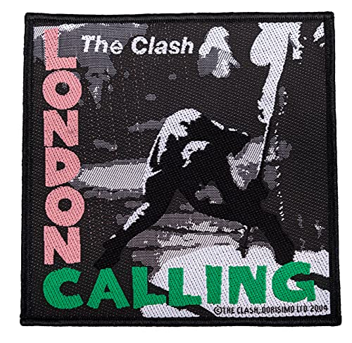 The Clash London Calling Aufnäher The Clash Patch Gewebt & Lizenziert !! von Halle 15