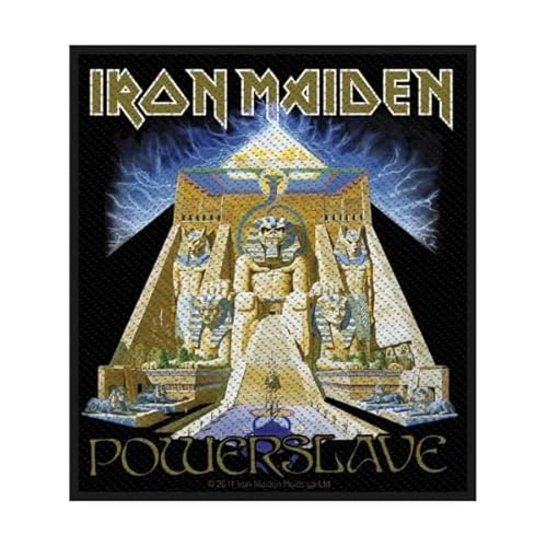 Halle15Clothes - Aufnäher/Patch für deine Kutte - Band Iron Maiden - POWERSLAVE von Halle 15