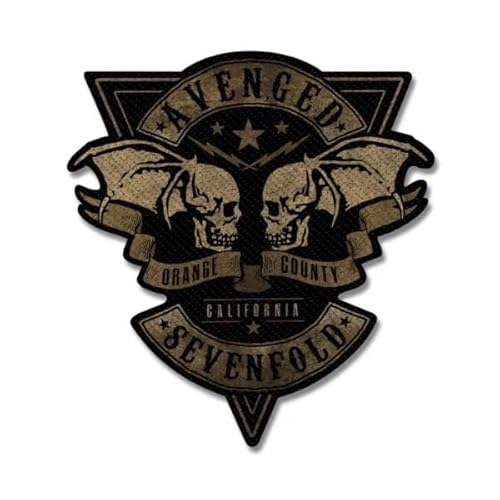 Halle15Clothes - Aufnäher für deine Kutte - AVENGED SEVENFOLD - ORANGE COUNTY CUT OUT Patch von Halle 15