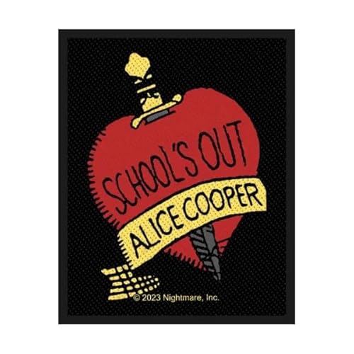 Halle15Clothes - Aufnäher für deine Kutte - Band ALICE COOPER - SCHOOL'S OUT Patch von Halle 15