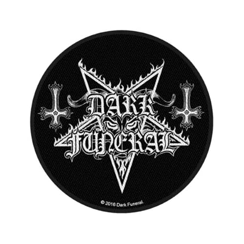 Halle15Clothes - Aufnäher für deine Kutte - DARK FUNERAL - CIRCULAR LOGO Patch von Halle 15