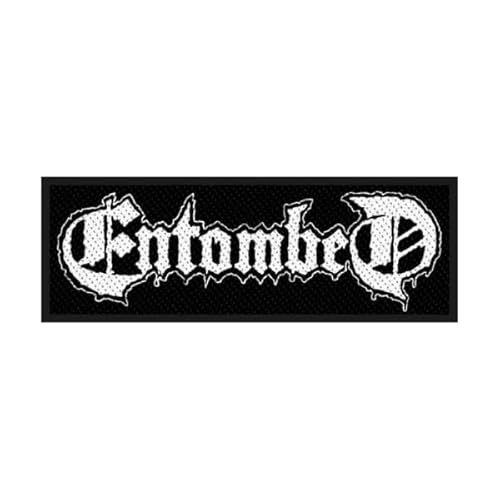 Halle15Clothes - Aufnäher für deine Kutte - ENTOMBED - LOGO Patch von Halle 15