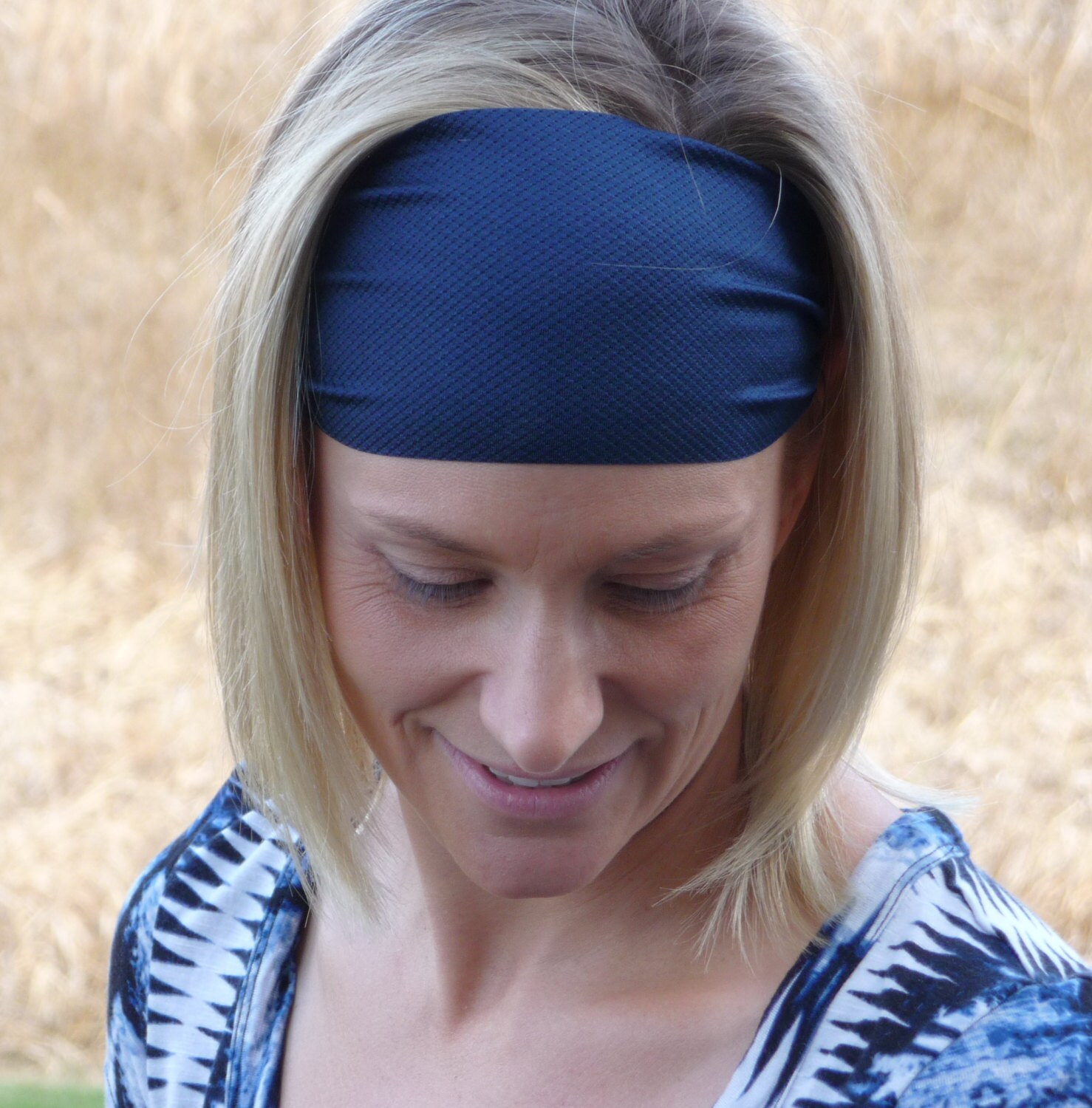 Performance Stirnband | Workout Fitness Yoga Navy Blue Feuchtigkeitsdocht Performance Stirnband | Workout Fitness Yoga Navy Blue Feuchtigkeitsdocht von HalleBand