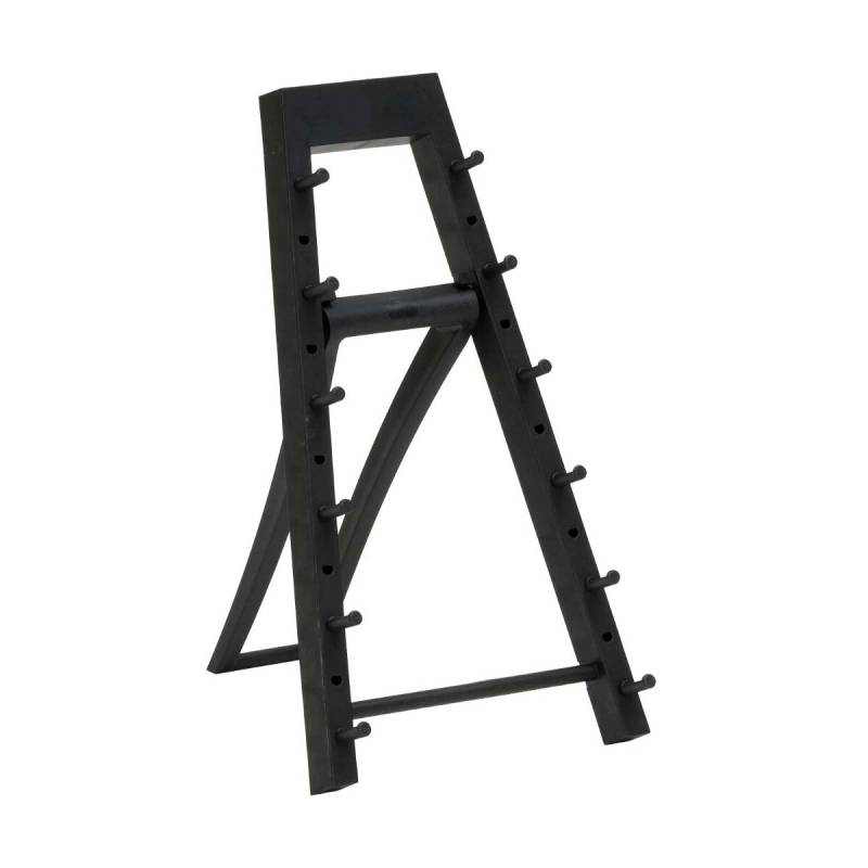 Messerständer, Dekoständer für bis 6 Taschenmesser oder feststehende Messer Schwarz von Haller