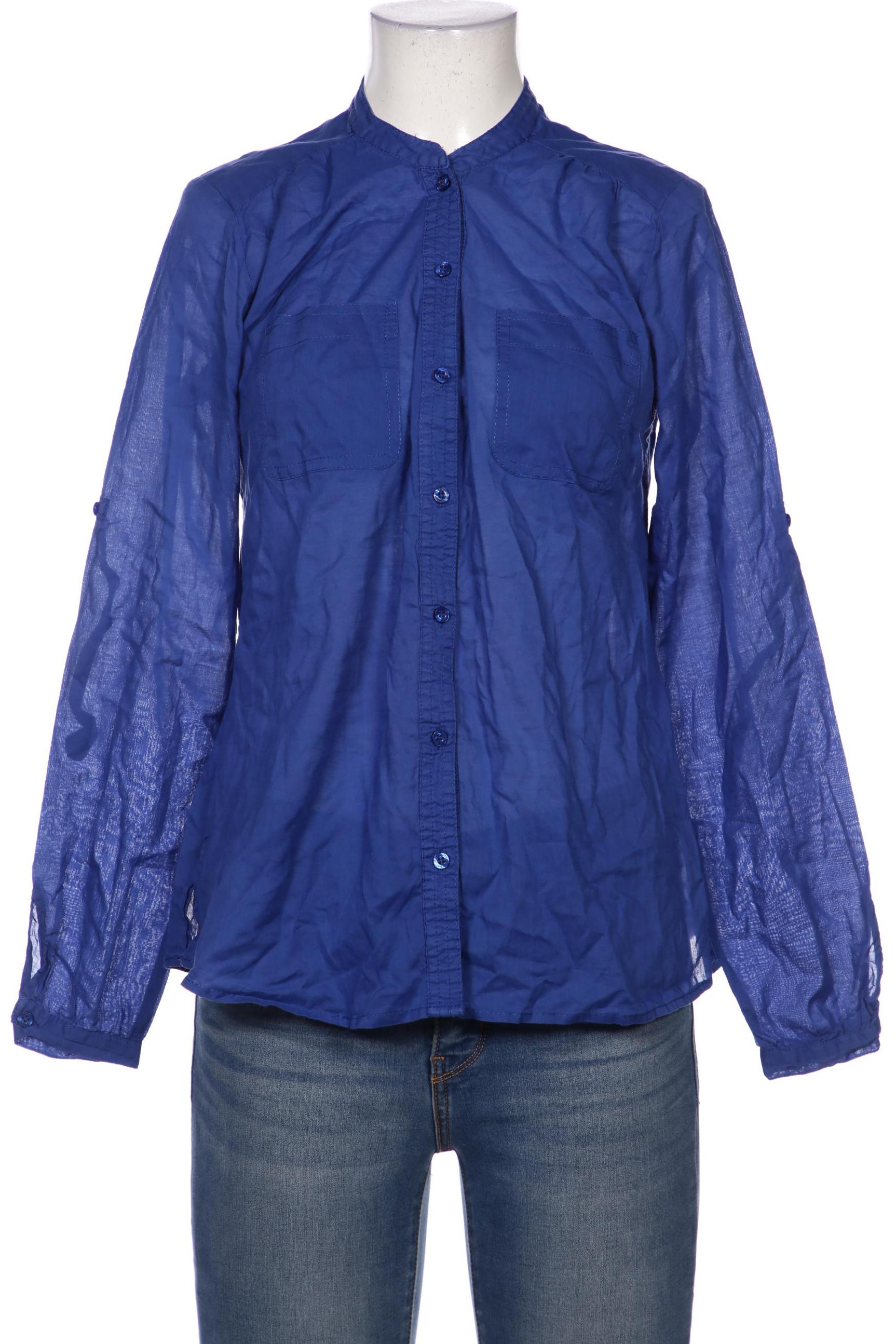 Hallhuber Damen Bluse, blau von Hallhuber