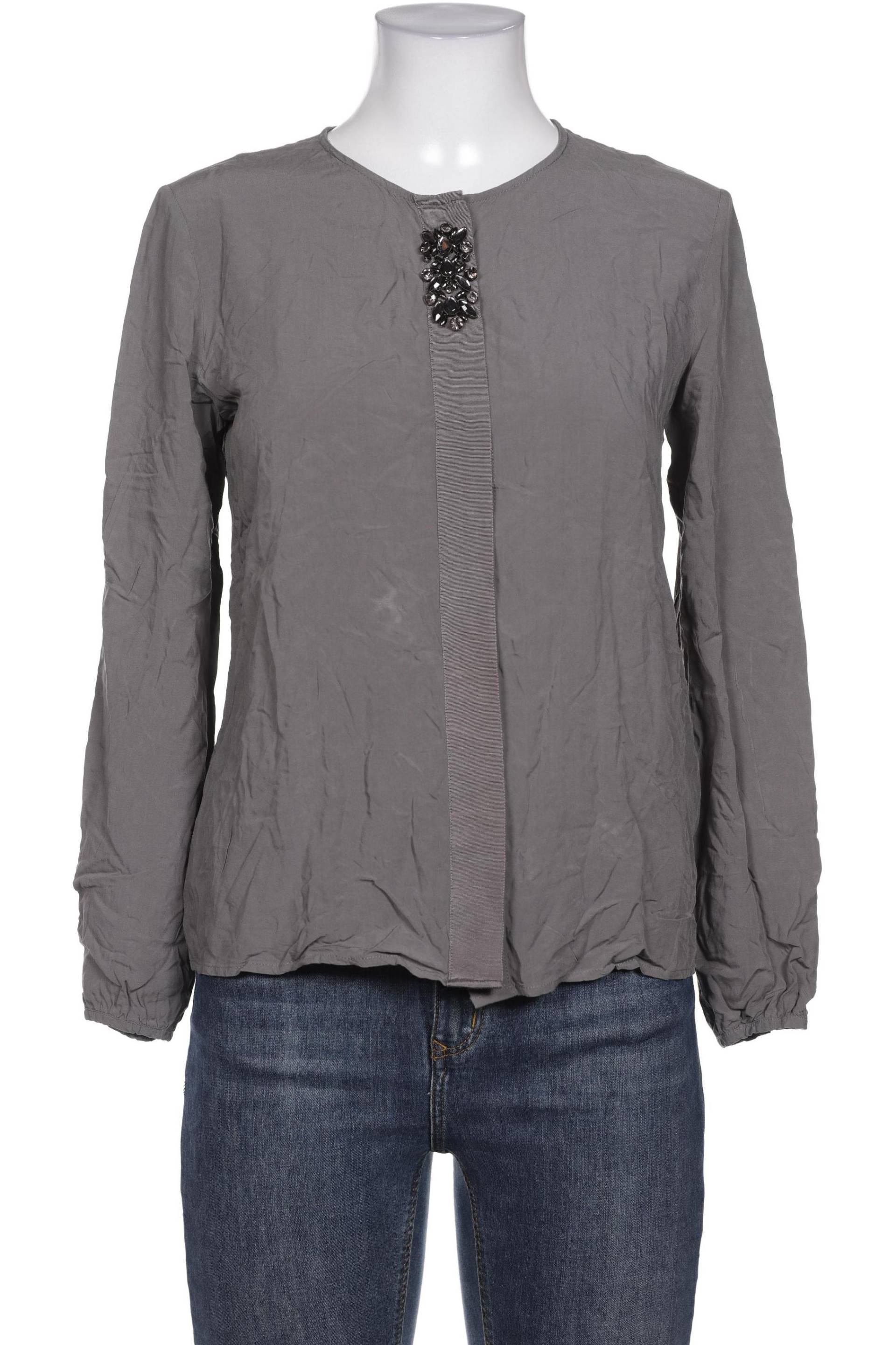 Hallhuber Damen Bluse, grau von Hallhuber