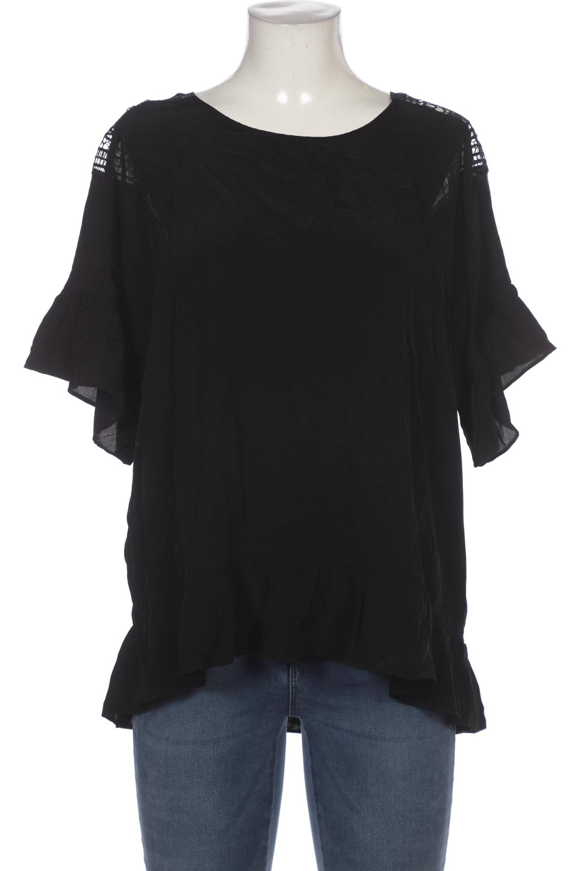 Hallhuber Damen Bluse, schwarz von Hallhuber