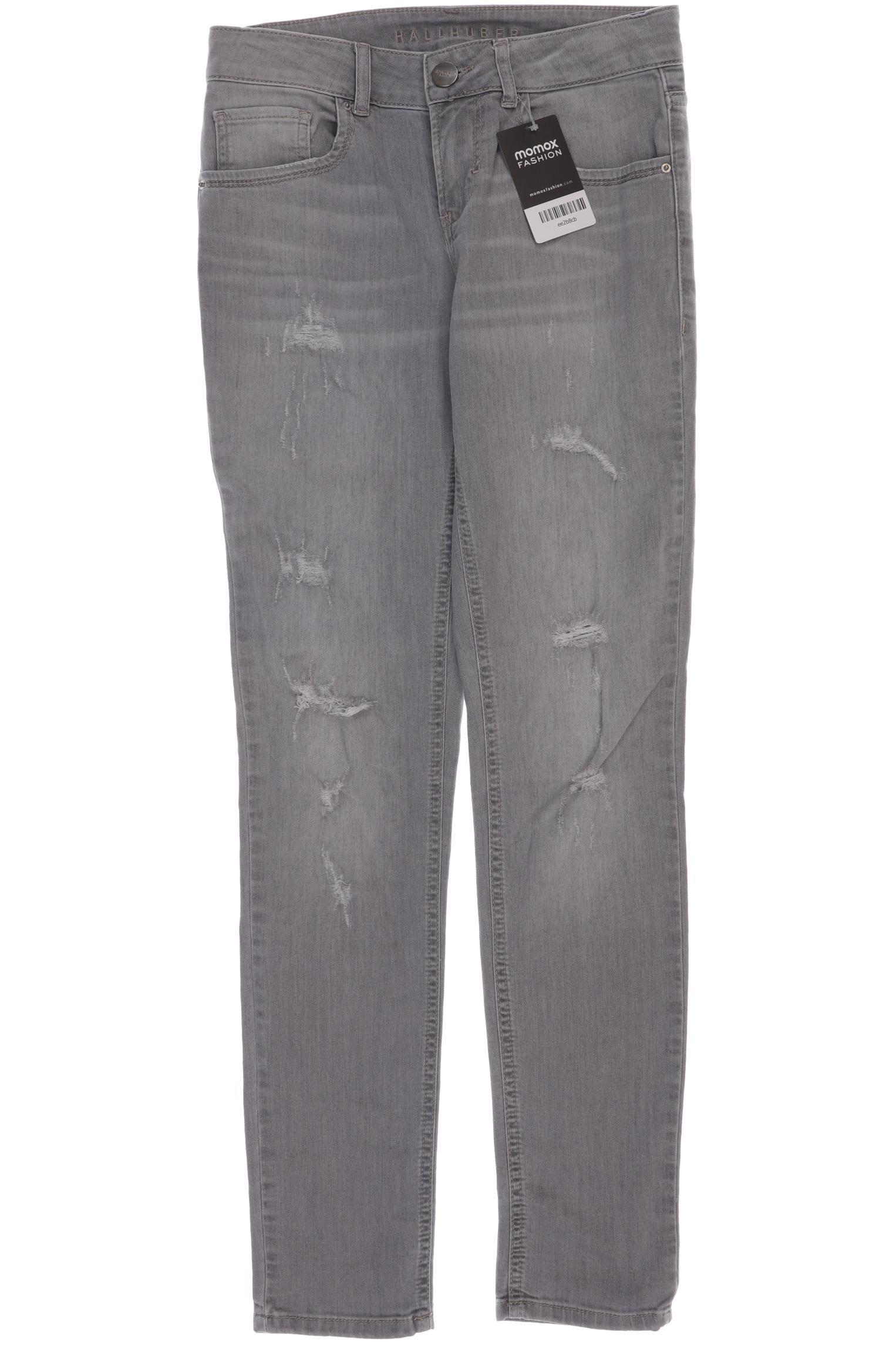 Hallhuber Damen Jeans, grau von Hallhuber