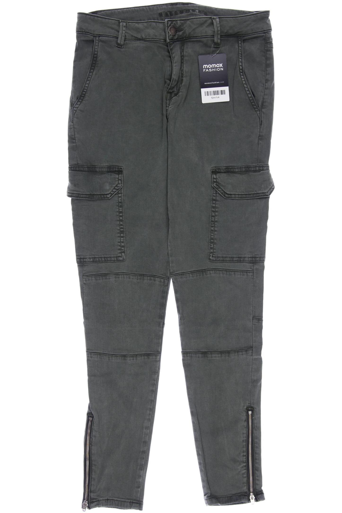 Hallhuber Damen Jeans, grün von Hallhuber