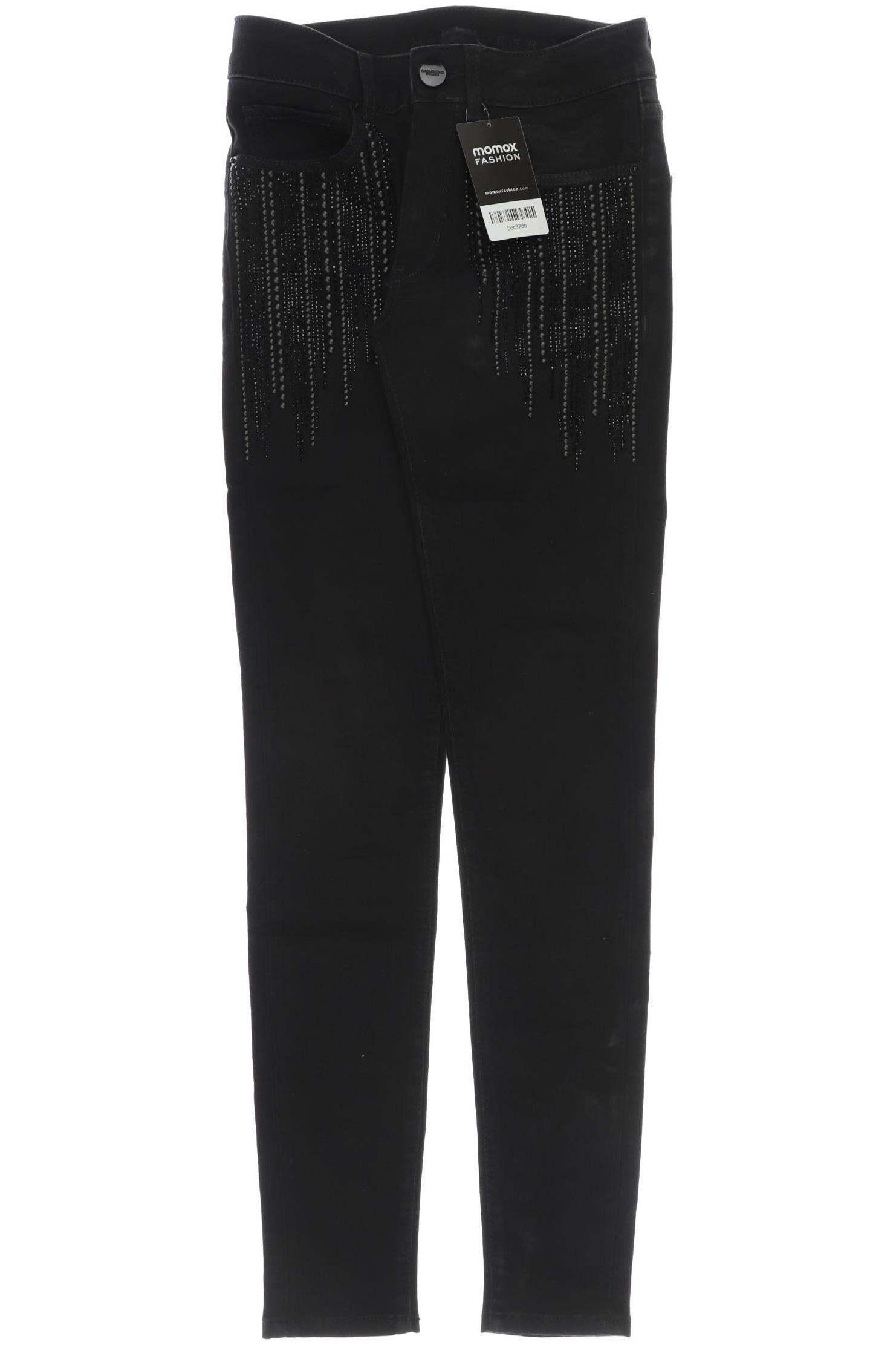 Hallhuber Damen Jeans, schwarz von Hallhuber