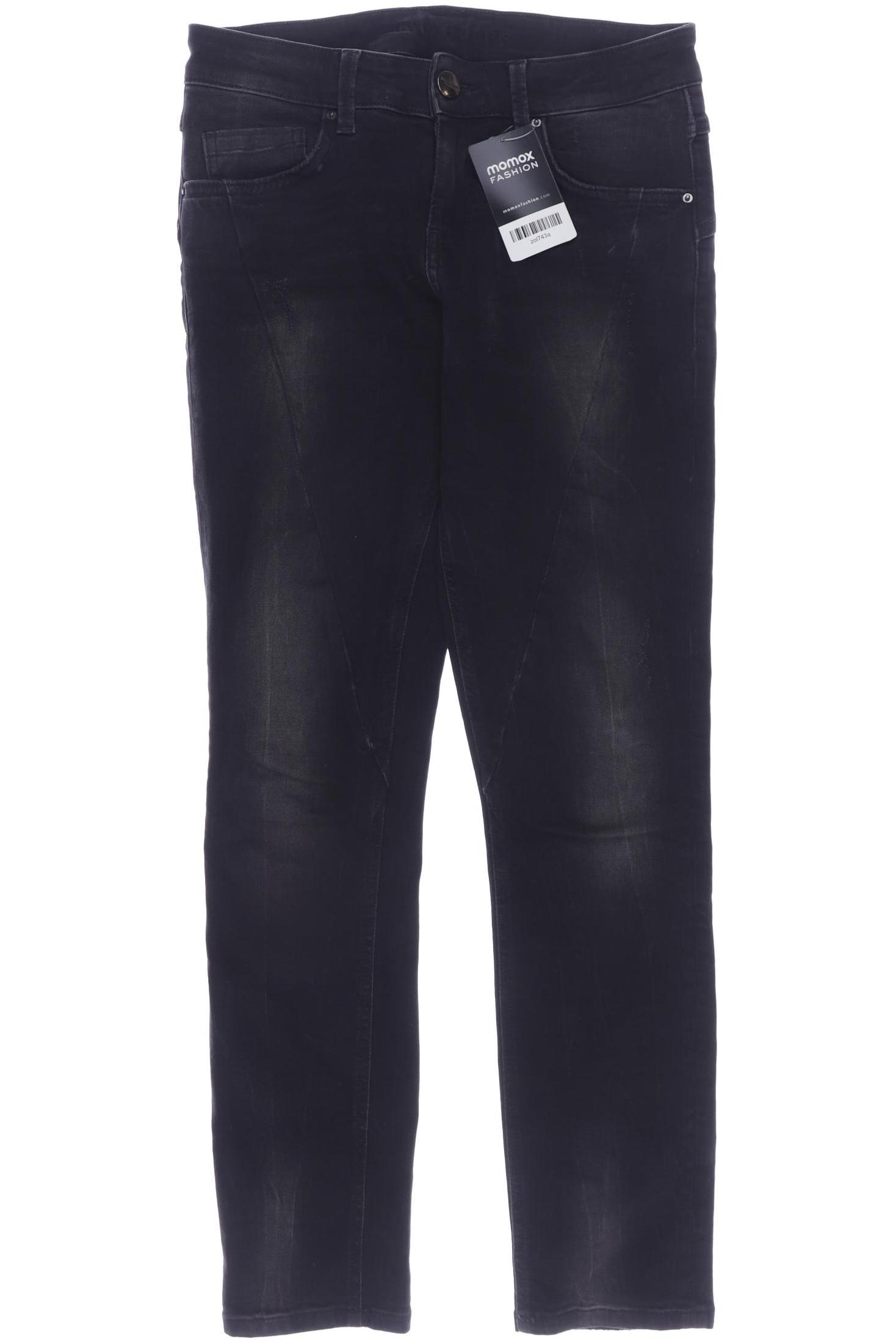 Hallhuber Damen Jeans, schwarz von Hallhuber